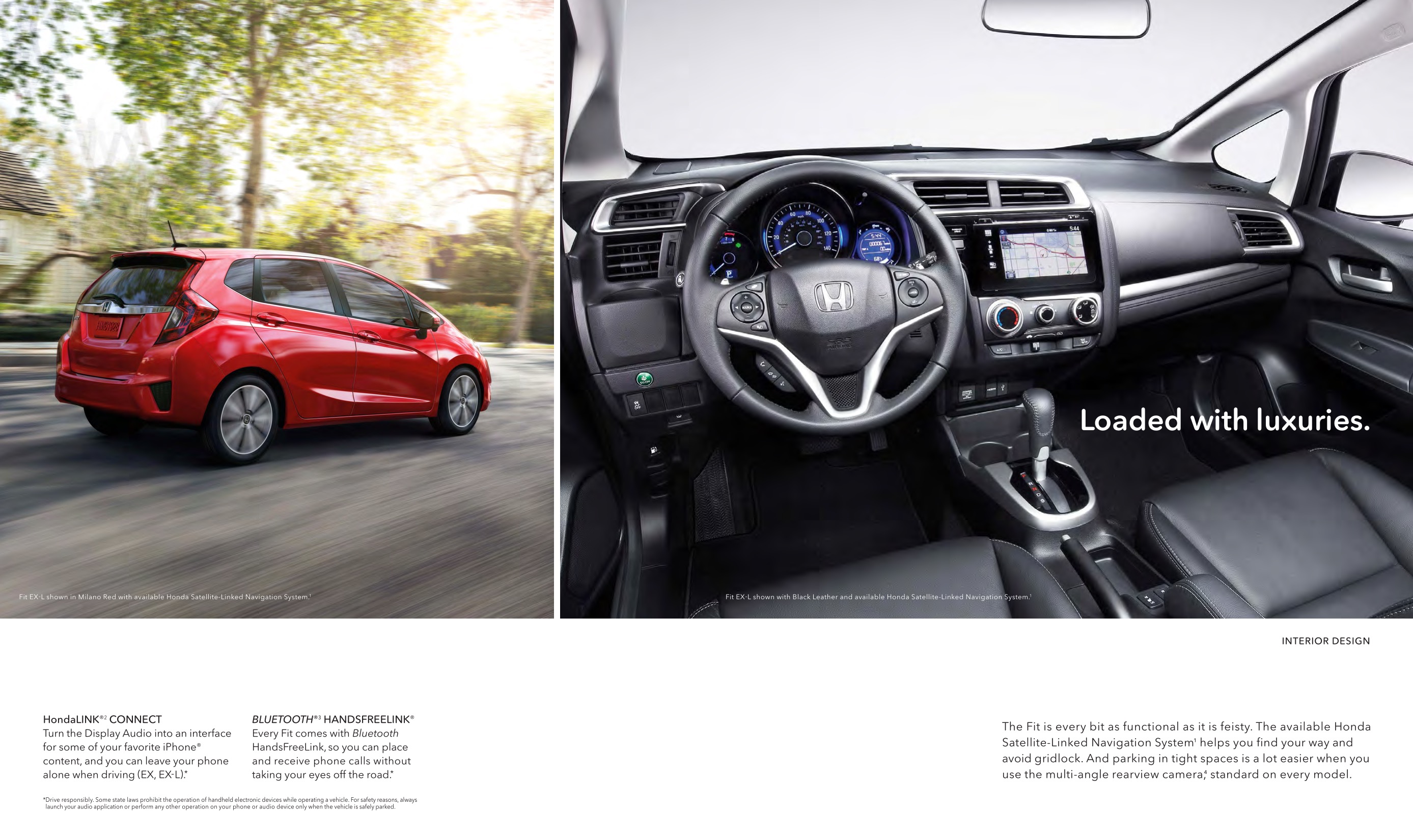 2016 Honda Fit Brochure Page 2